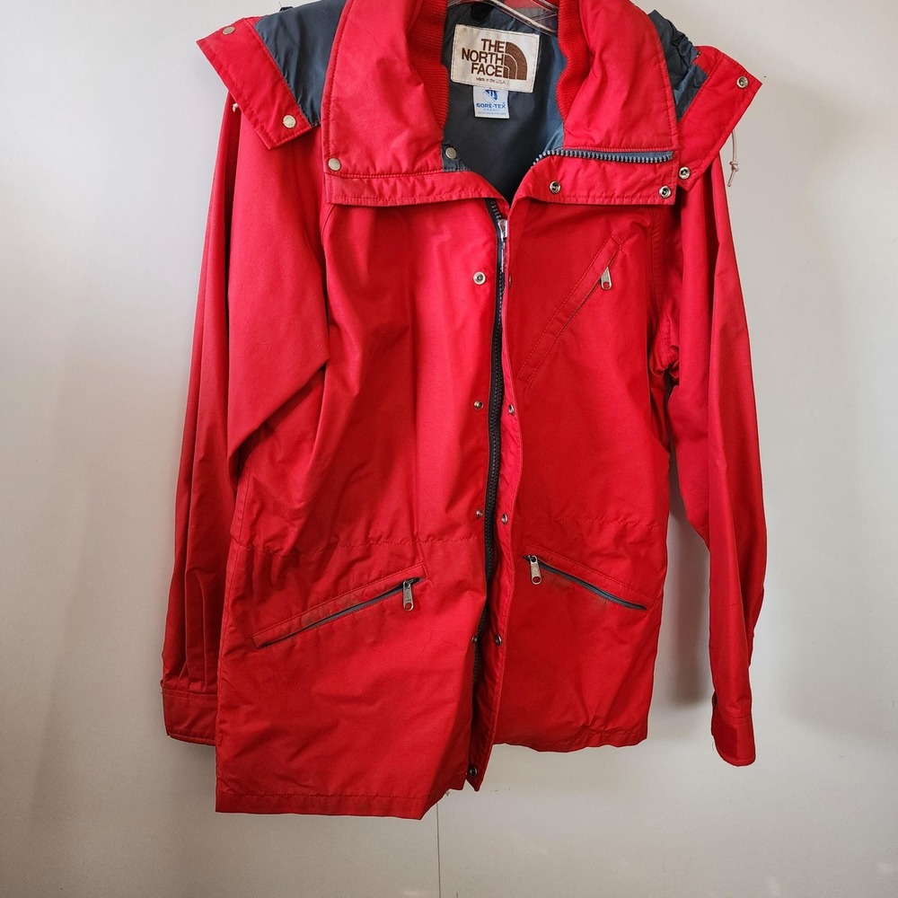 L vintage The North Face Gore-tex "Brown Tag" red winter coat, size large